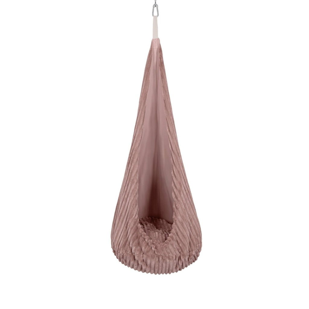 Cocoon Swing for Kids with Churros Corduroy (Chocolate Pink) - Tiny Tugz™