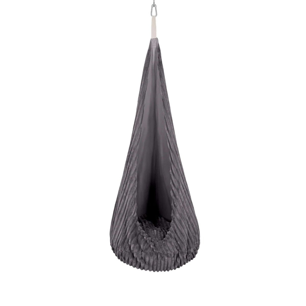 Cocoon Swing for Kids with Churros Corduroy (Jurassic Grey) - Tiny Tugz™