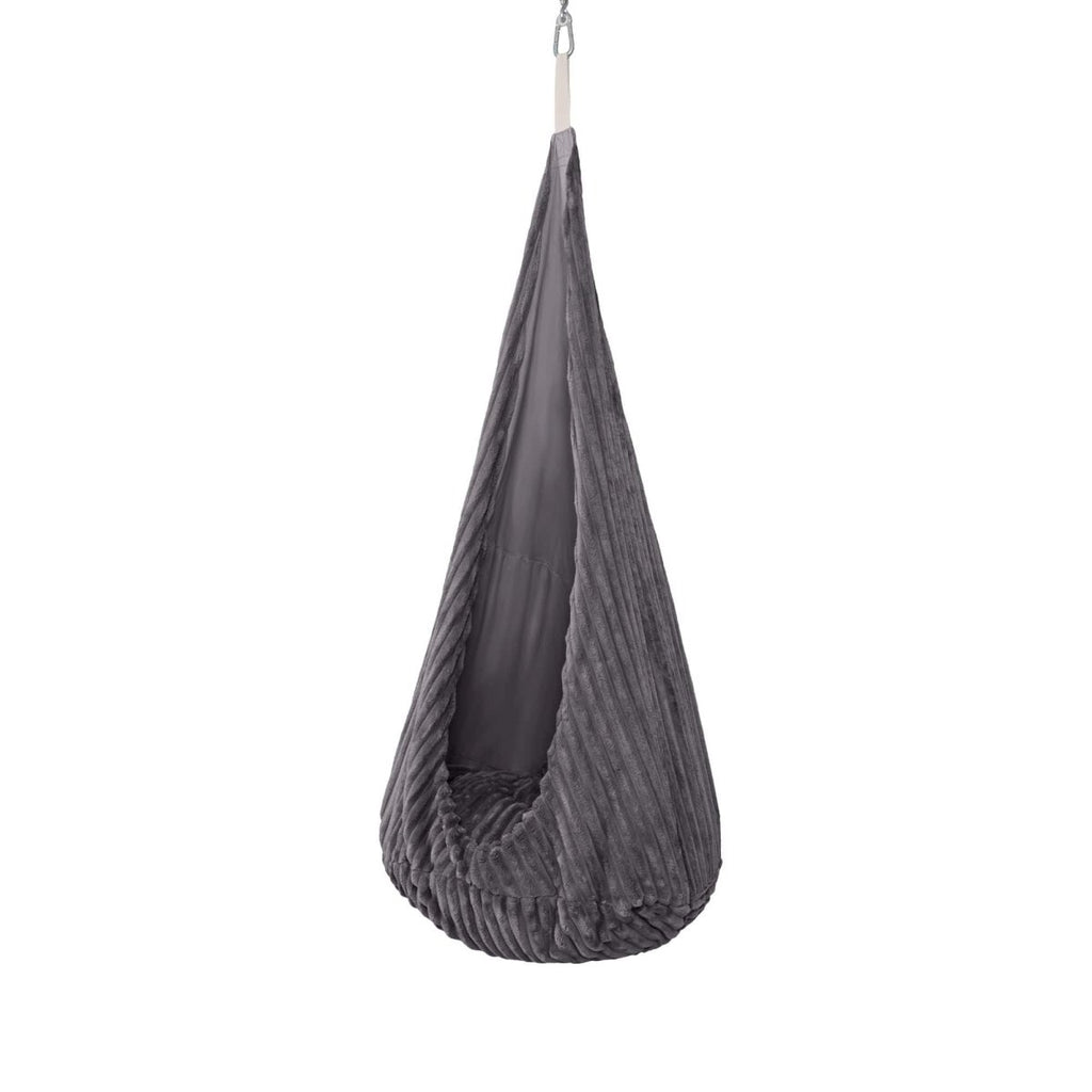 Cocoon Swing for Kids with Churros Corduroy (Jurassic Grey) - Tiny Tugz™