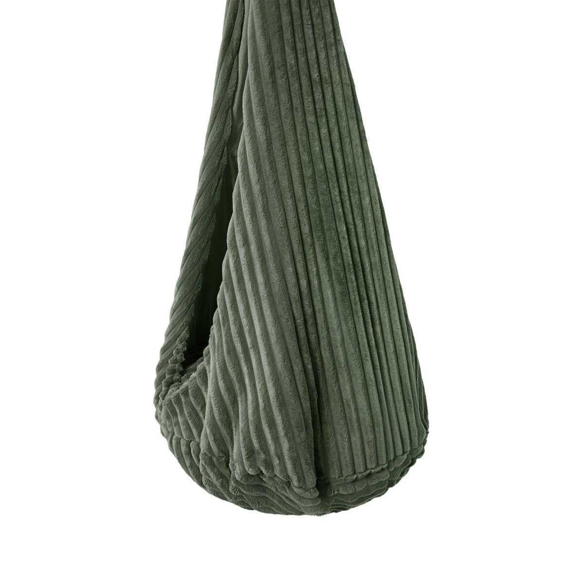 Cocoon Swing for Kids with Churros Corduroy (Olive Sage Green) - Tiny Tugz™