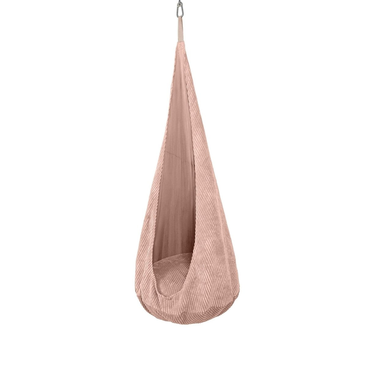 Cocoon Swing for Kids with Churros Corduroy (Powder Pink) - Tiny Tugz™