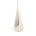 Cocoon Swing for Kids with Ribbed Corduroy (Ecru) - Tiny Tugz™