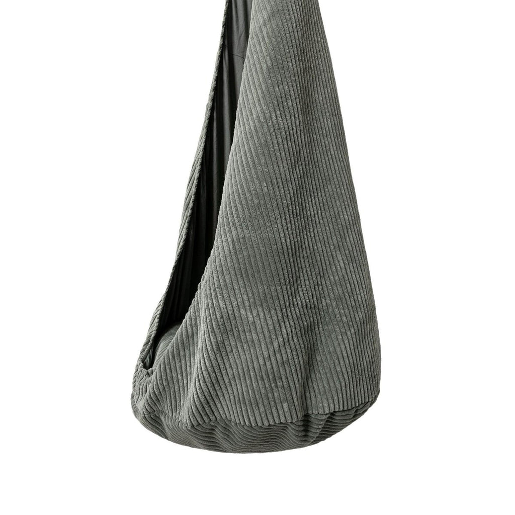 Cocoon Swing for Kids with Ribbed Corduroy (Khaki) - Tiny Tugz™
