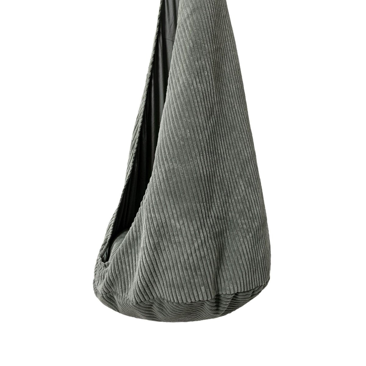 Cocoon Swing for Kids with Ribbed Corduroy (Khaki) - Tiny Tugz™