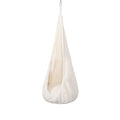 Cocoon Swing for Kids with Teddy Fleece (Cream) - Tiny Tugz™