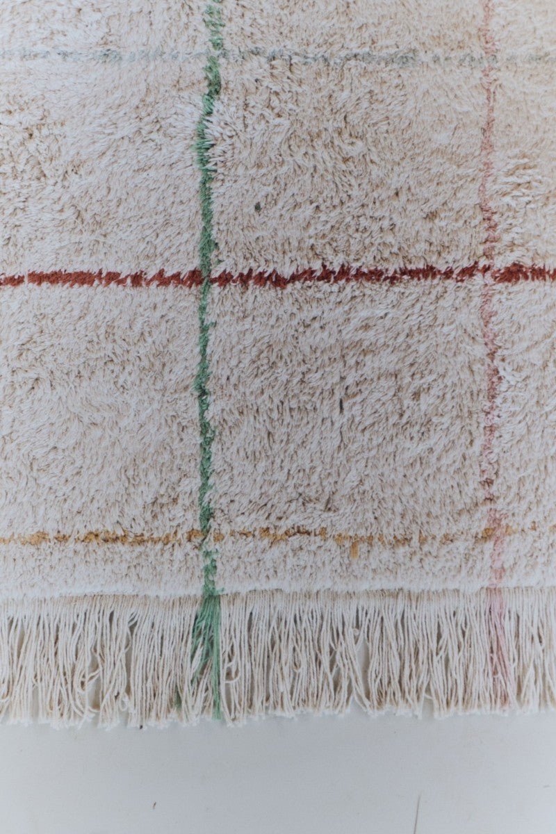 Colourful Lines Cotton Rug for Kids (140 x 200cm) - Tiny Tugz™