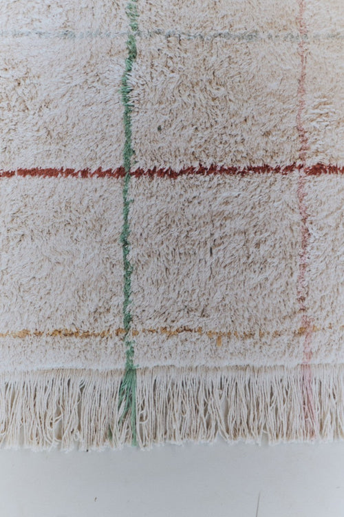 Washable Rug Colorful Lines, 140 x 200 cm