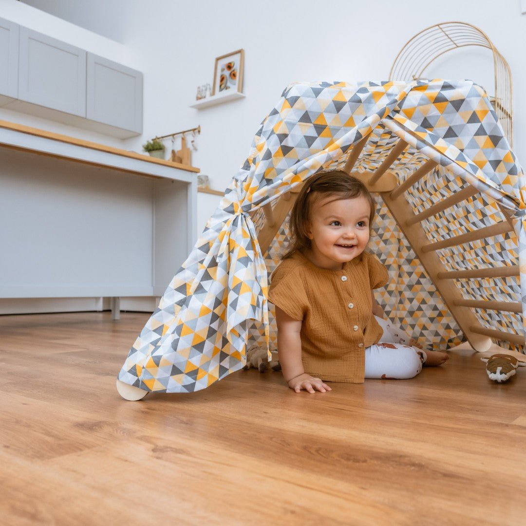 Cotton Play Tent - Add-On for FIPITRI® & SIPITRI® Climbing Frames - Tiny Tugz™