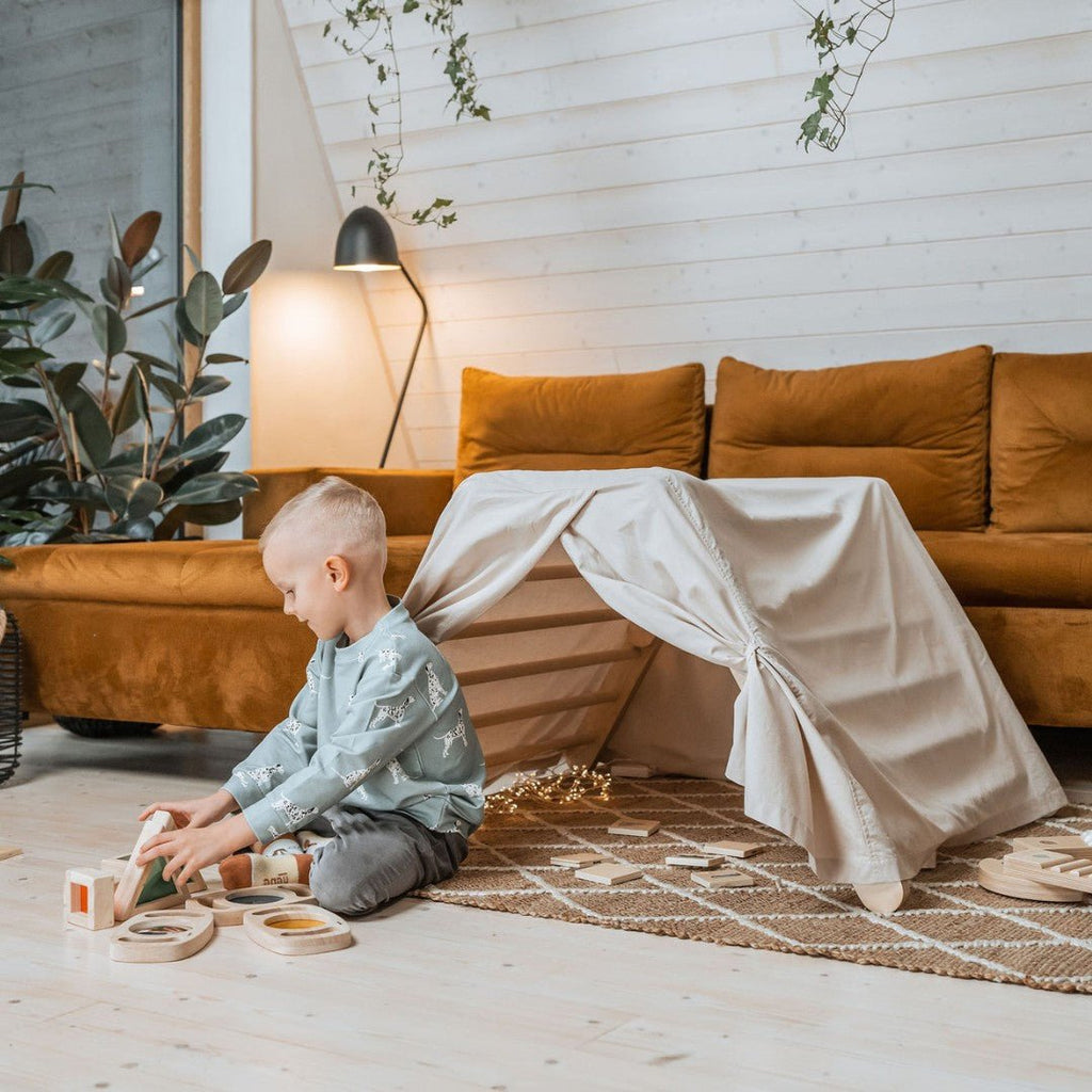 Cotton Play Tent - Add-On for FIPITRI® & SIPITRI® Climbing Frames - Tiny Tugz™