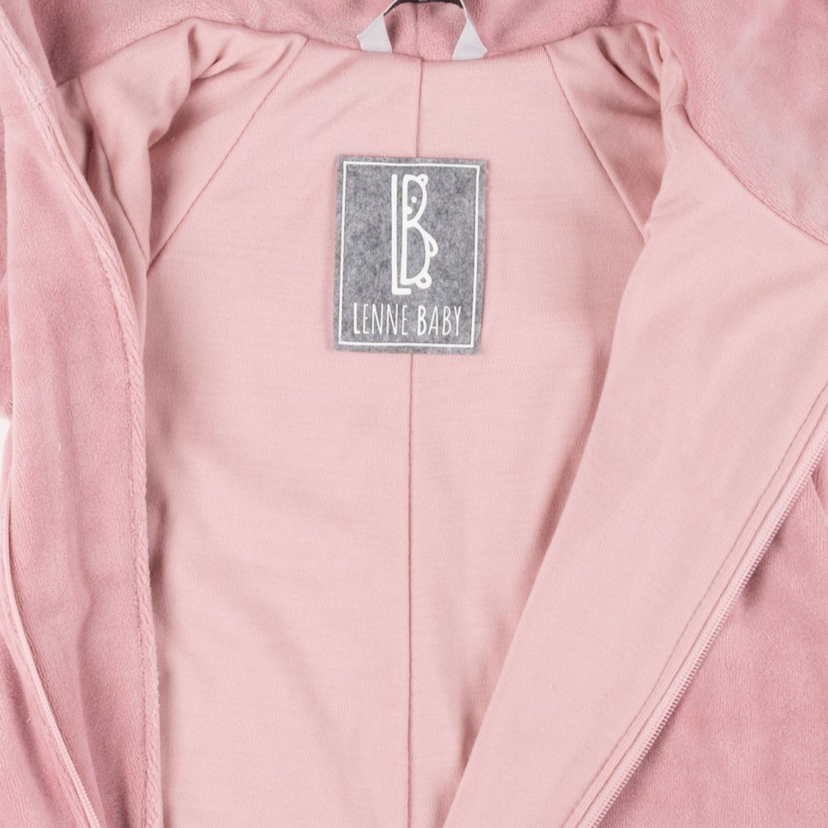 Cotton Velvet & Merino Wool Baby Overall – Pink - Tiny Tugz™