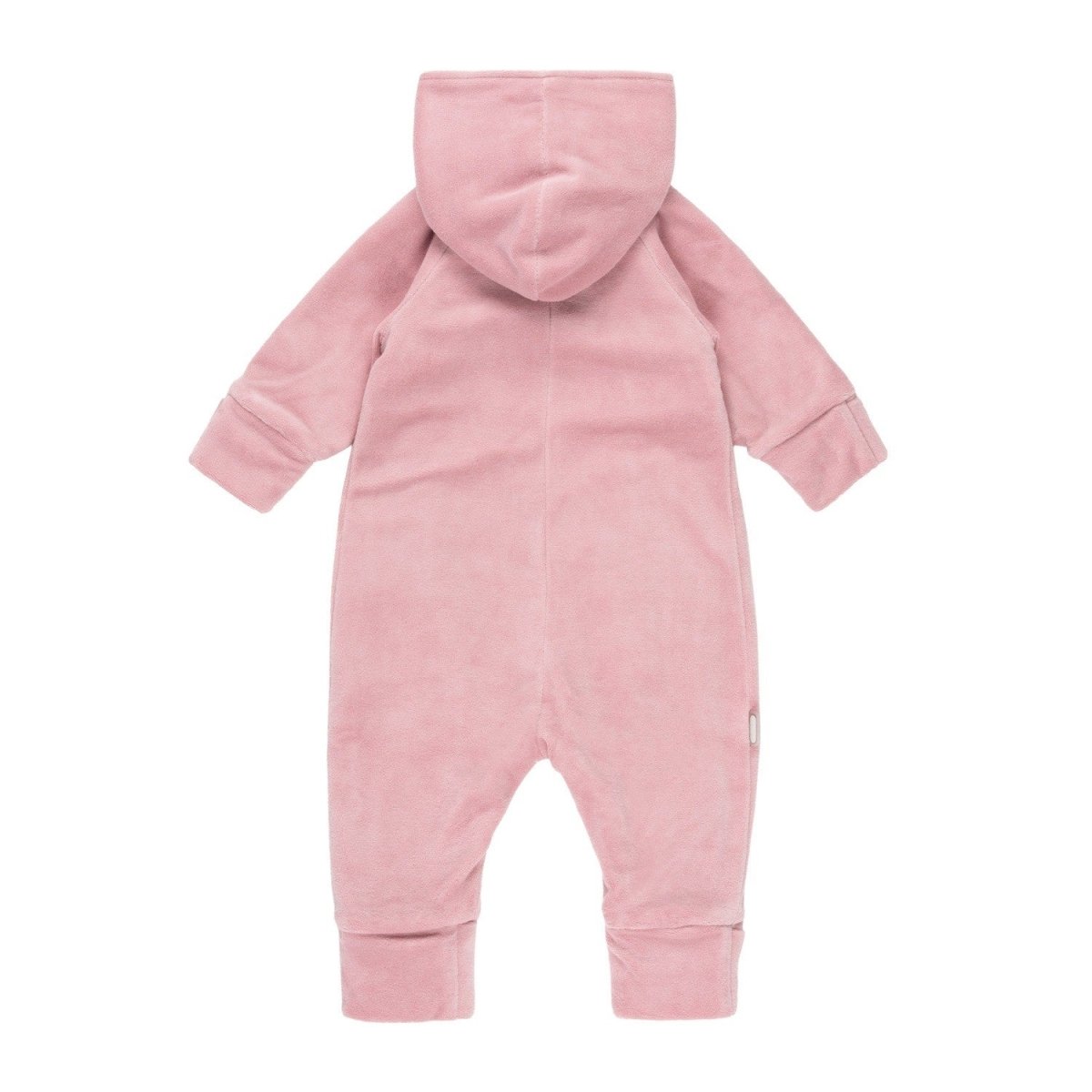 Cotton Velvet & Merino Wool Baby Overall – Pink - Tiny Tugz™