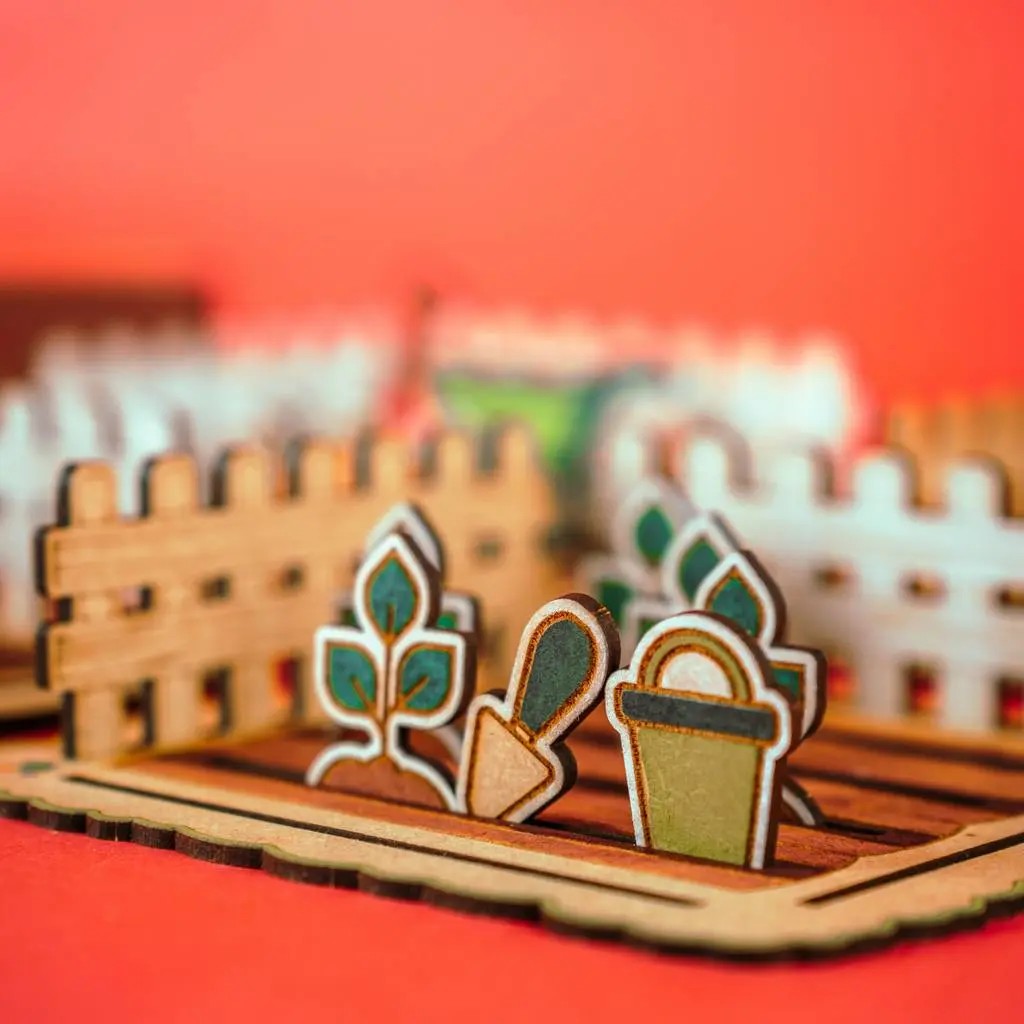 Crateit Harvest Time – Colour-Your-Own Wooden Play Set, photo 7