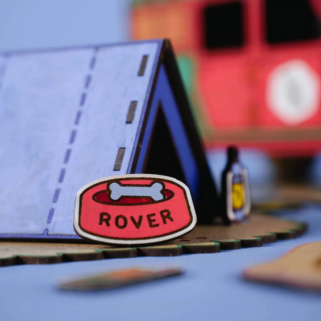 Crateit Rover’s Expedition – Colour-Your-Own Wooden Play Set, photo 5
