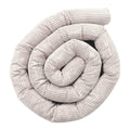 Crib Roll Bumper - Corduroy, 150 to 400 cm (Ecru) - Tiny Tugz™