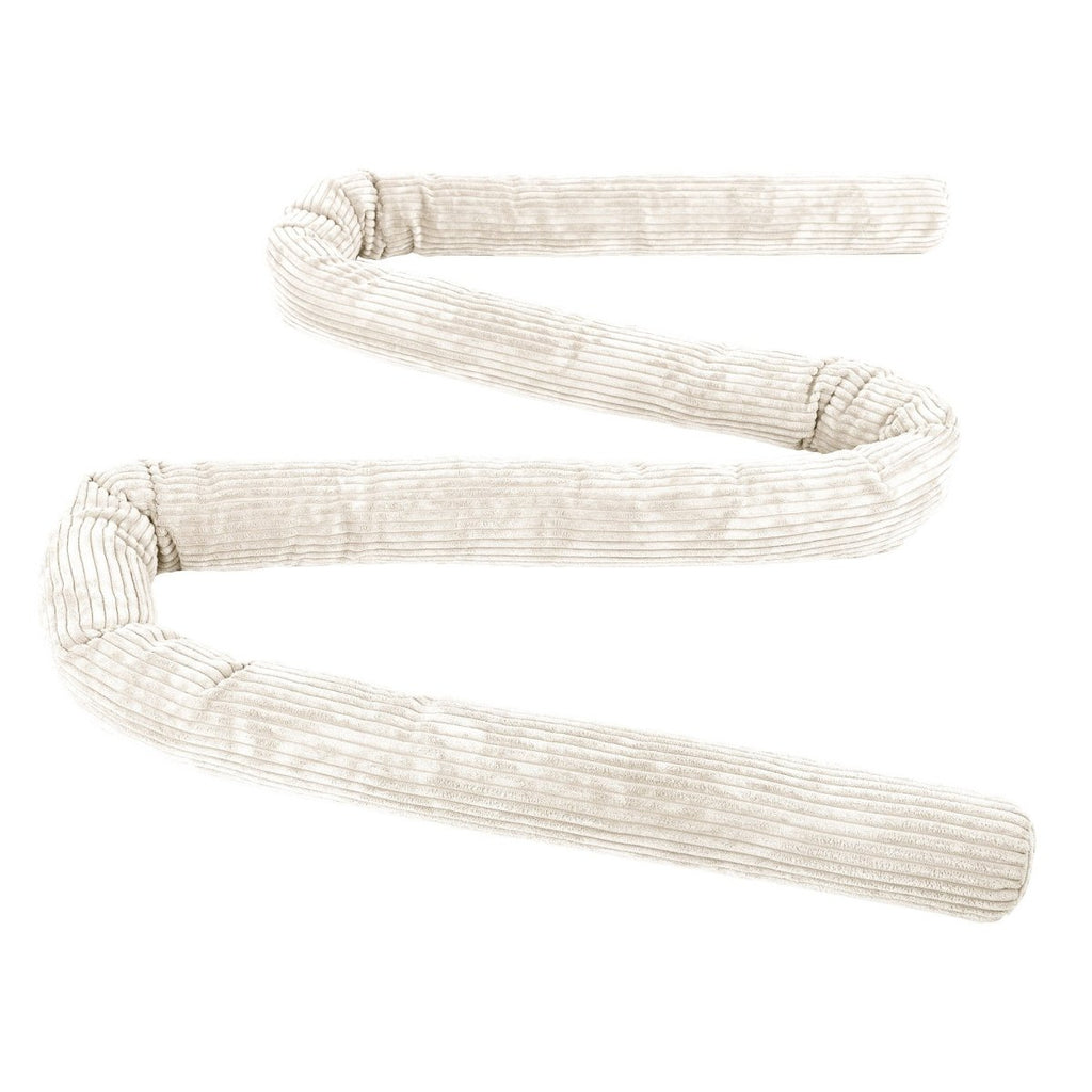 Crib Roll Bumper - Corduroy, 150 to 400 cm (Powder Pink) - Tiny Tugz™
