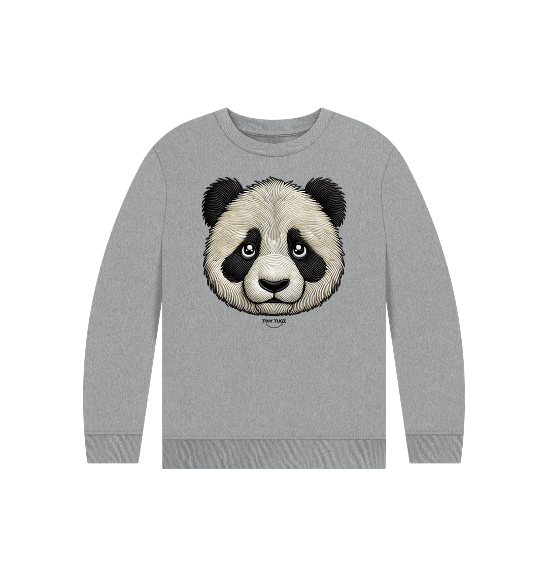 Athletic Grey Printed Kids Jumper