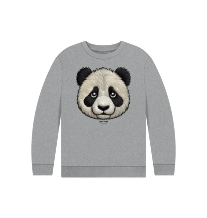 Athletic Grey Printed Kids Jumper