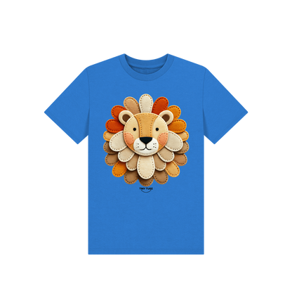 Bright Blue Printed Kids T-Shirt