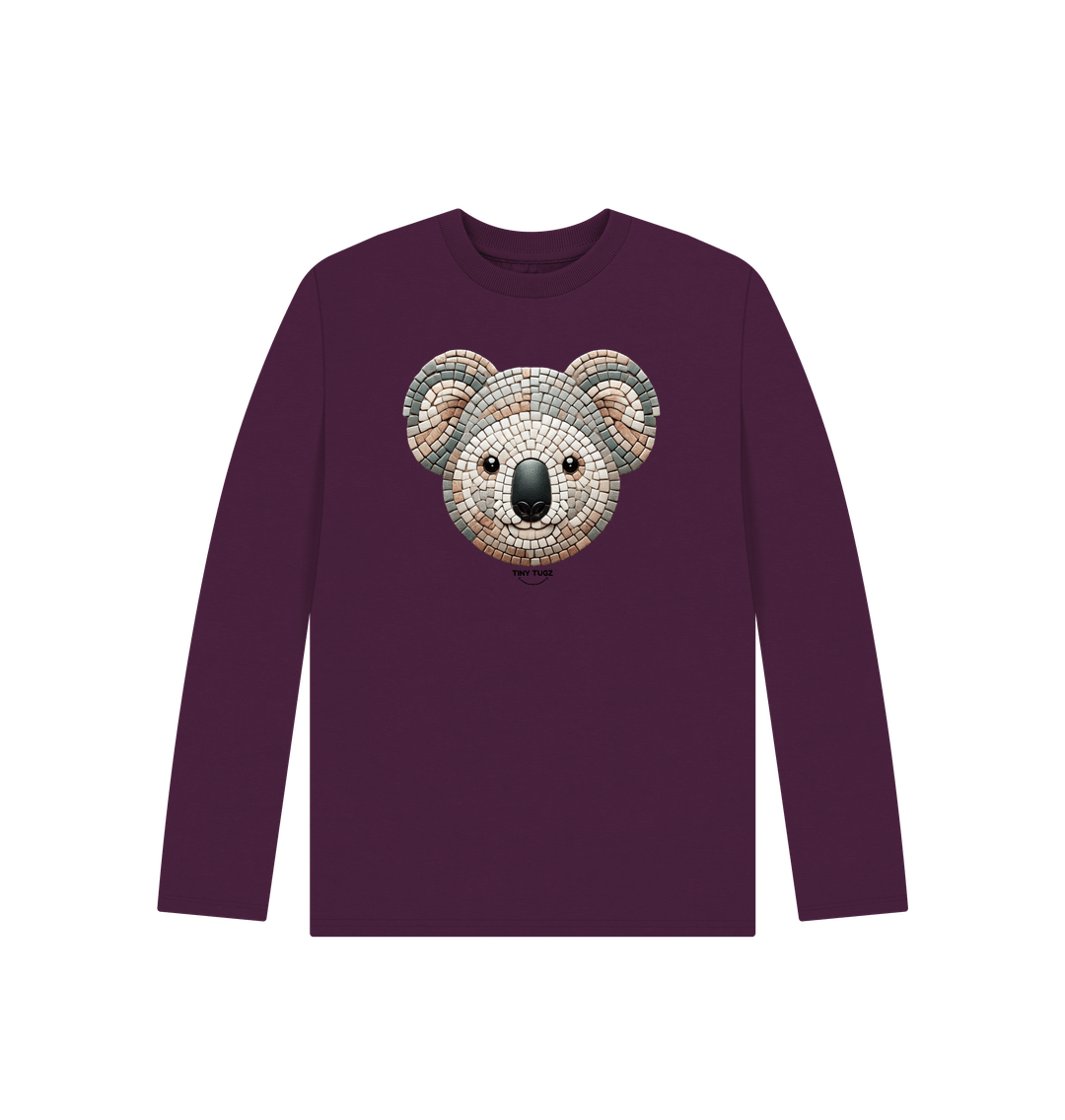 Purple Printed Kids T-Shirt
