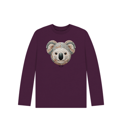 Purple Printed Kids T-Shirt