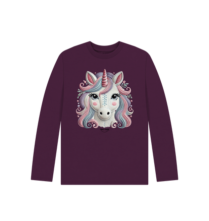 Purple Printed Kids T-Shirt