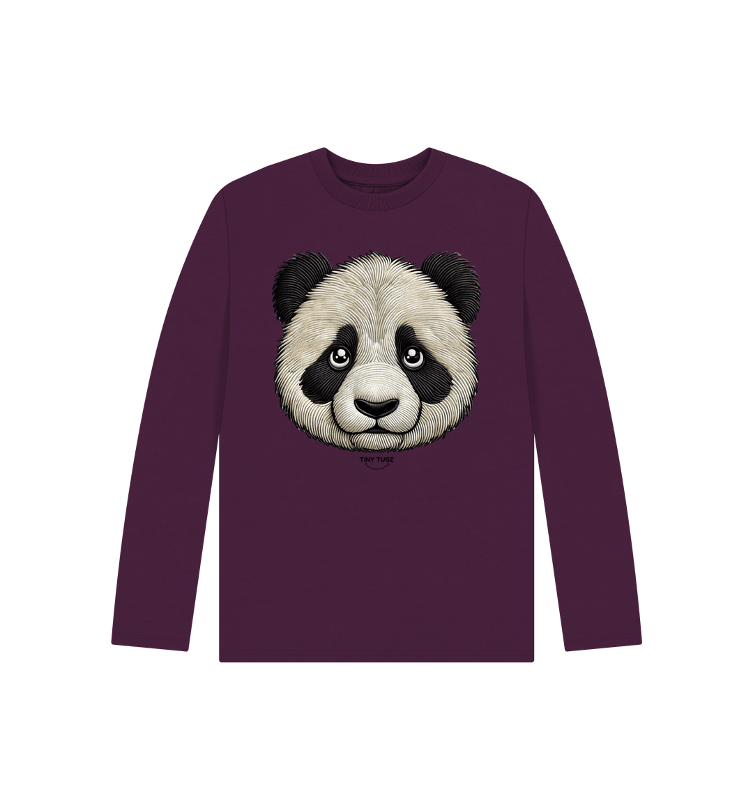Purple Printed Kids T-Shirt