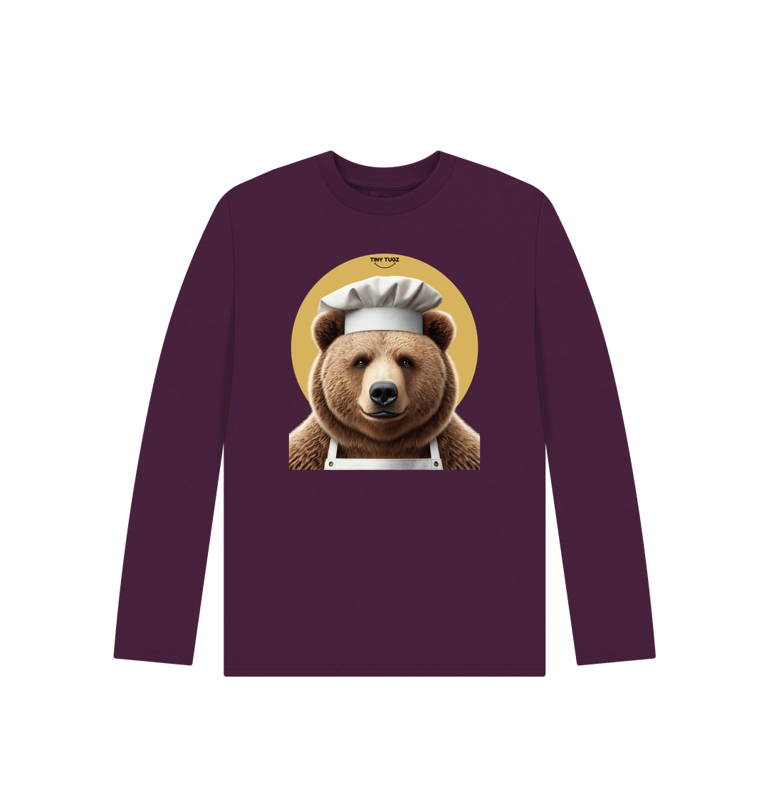 Purple Printed Kids T-Shirt