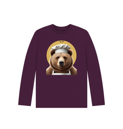 Purple Printed Kids T-Shirt
