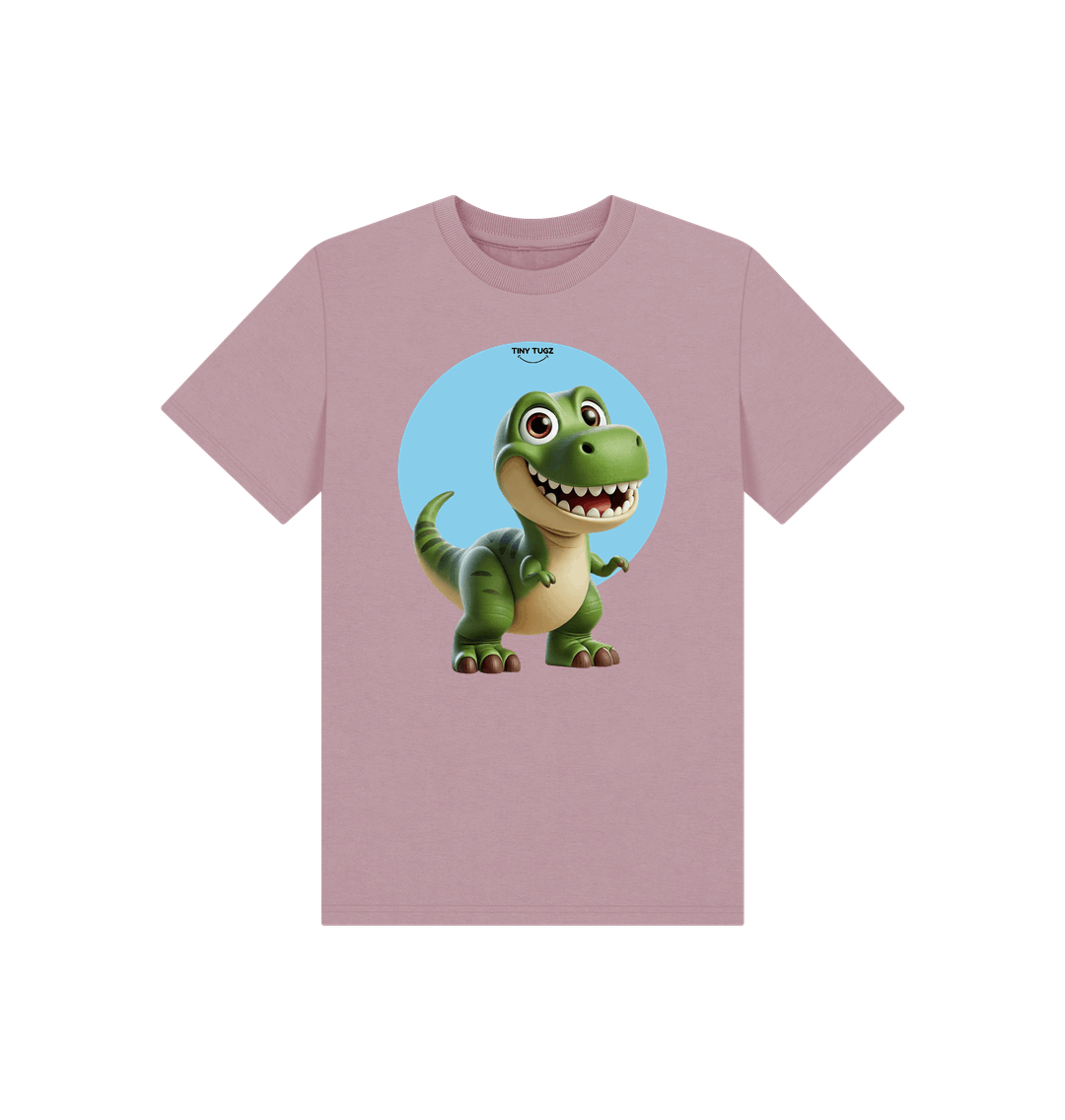Mauve Printed Kids T-Shirt