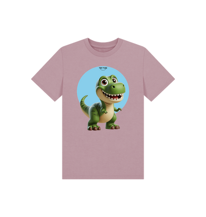 Mauve Printed Kids T-Shirt