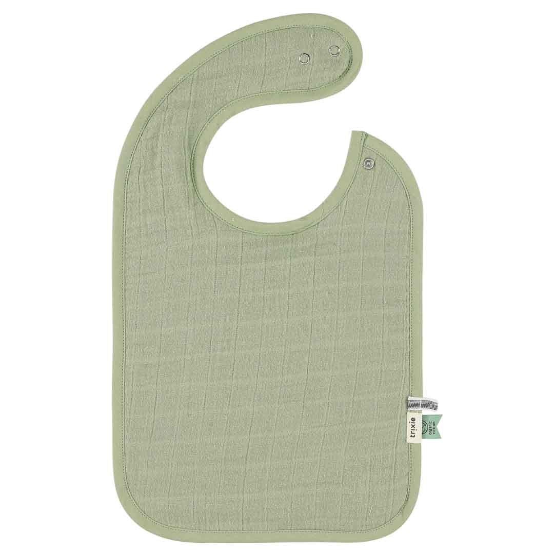 Daring Dino Bib 3-Pack – 100% Organic Cotton, Adjustable Snap Closure (0m+) - Tiny Tugz™