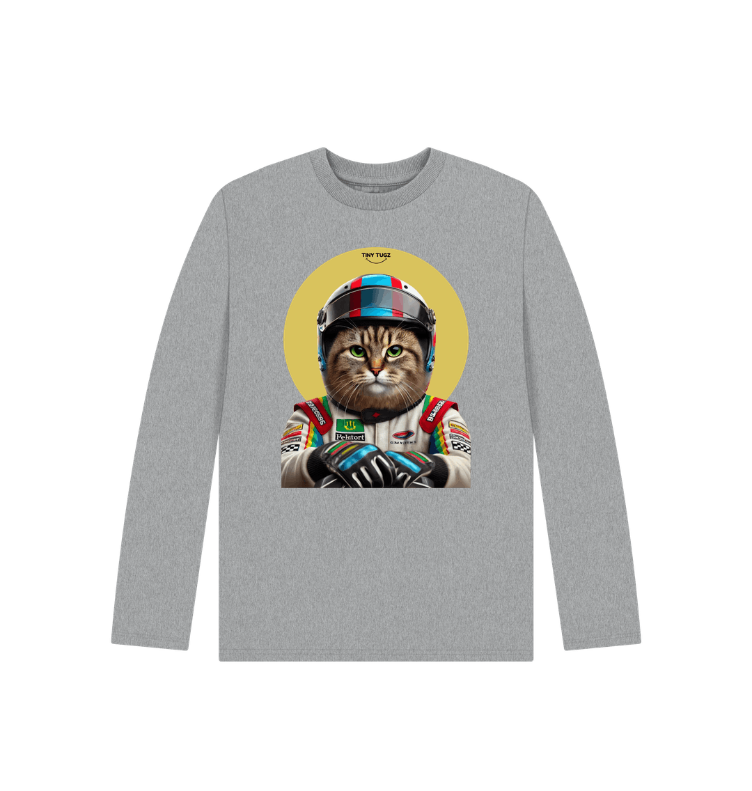 Athletic Grey Printed Kids T-Shirt
