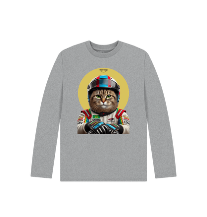 Athletic Grey Printed Kids T-Shirt