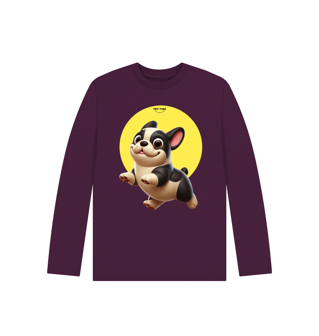 Purple Printed Kids T-Shirt