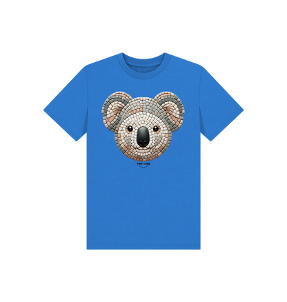 Bright Blue Printed Kids T-Shirt