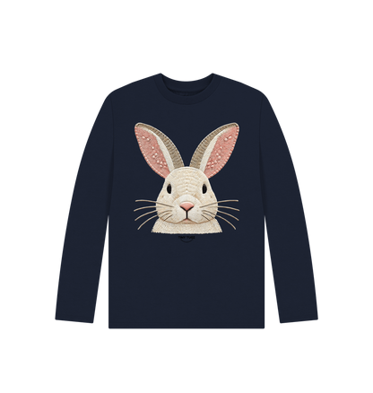 Navy Blue Printed Kids T-Shirt