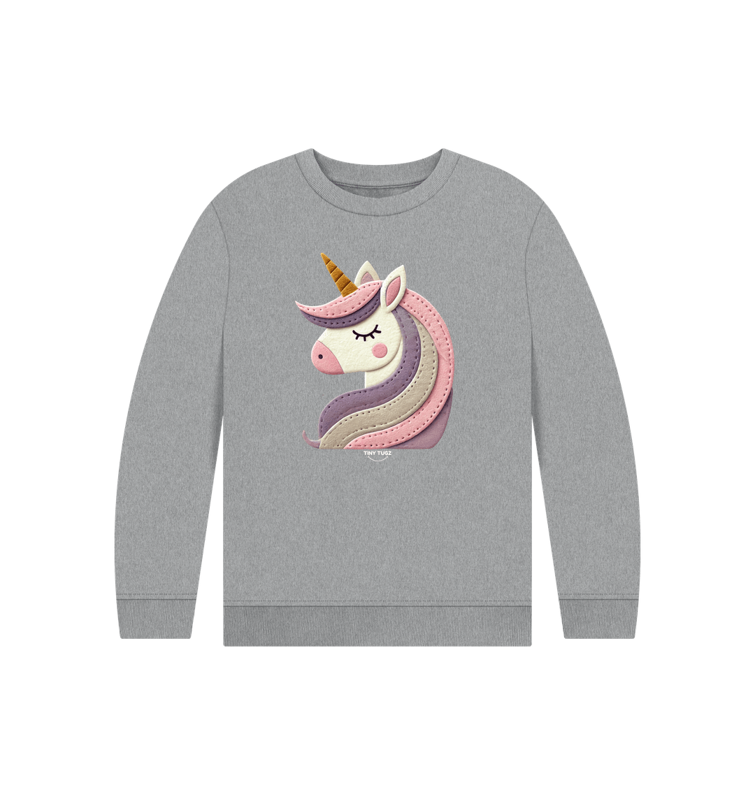 Athletic Grey Printed Kids Jumper