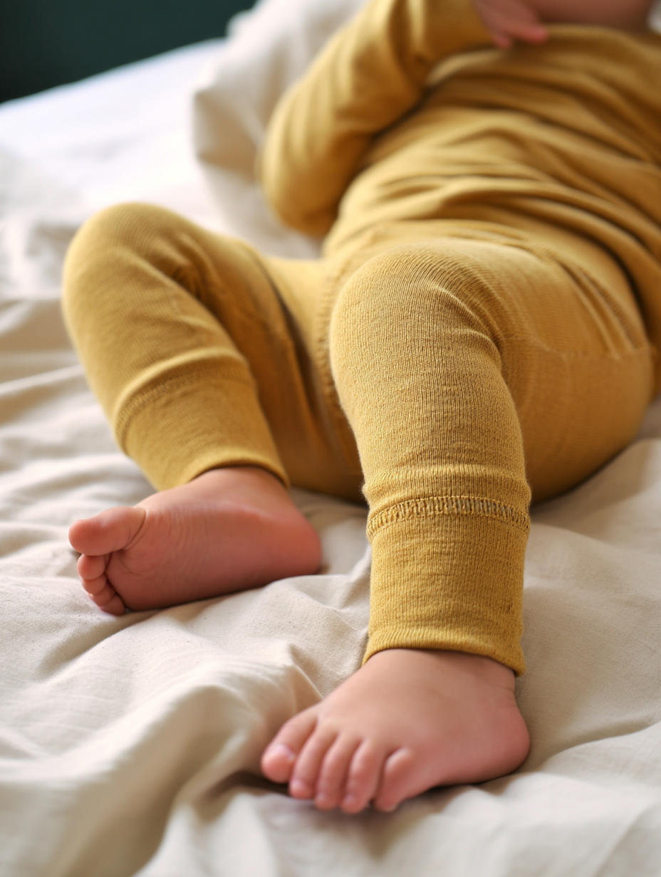 Wool Baby & Children's Pants - Merino Wool - Harvest Gold