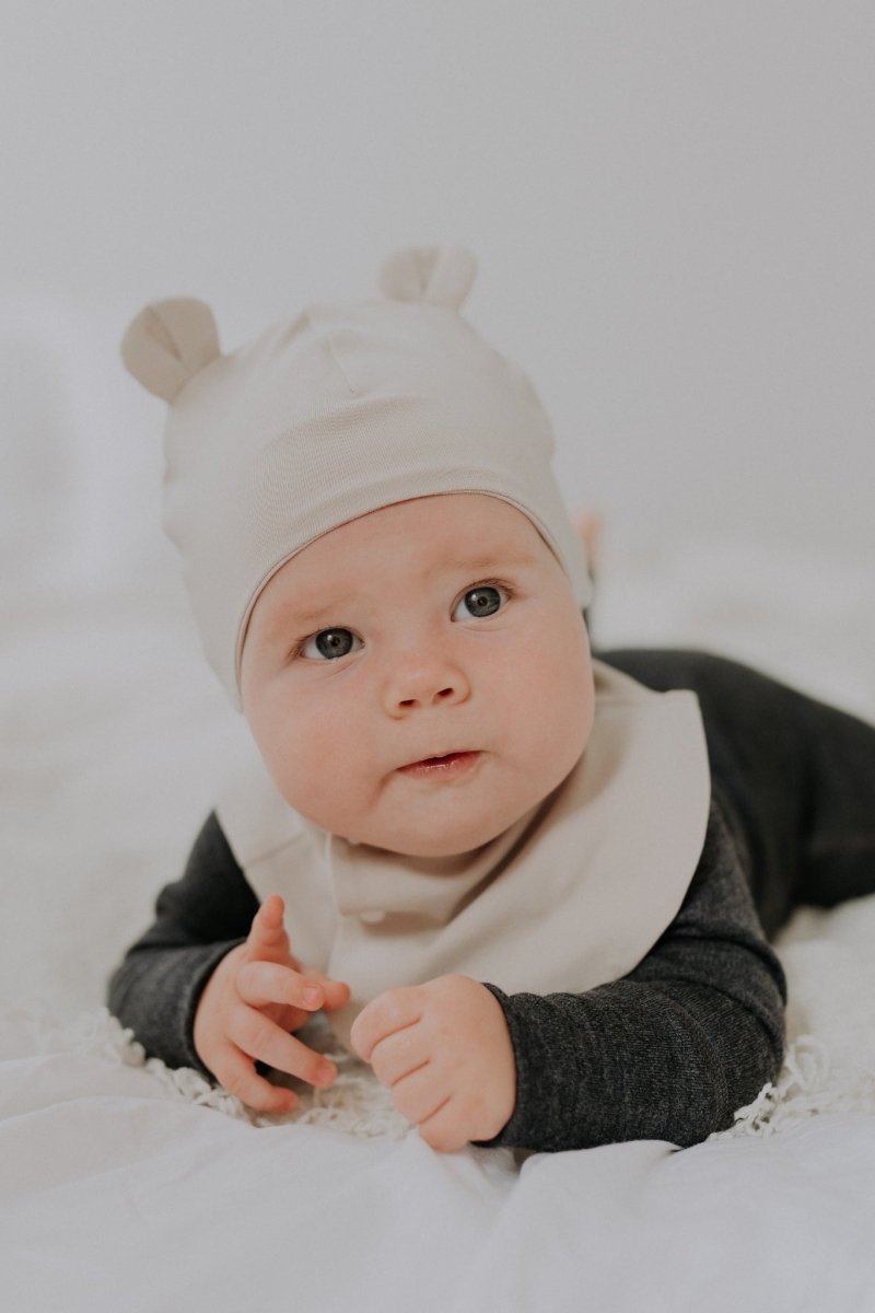 Double Cotton Baby Hooded Hat (Taison) - Tiny Tugz™