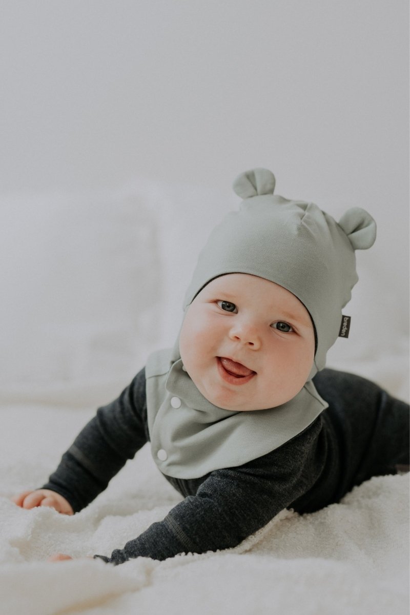 Double Cotton Baby Hooded Hat (Taison) - Tiny Tugz™