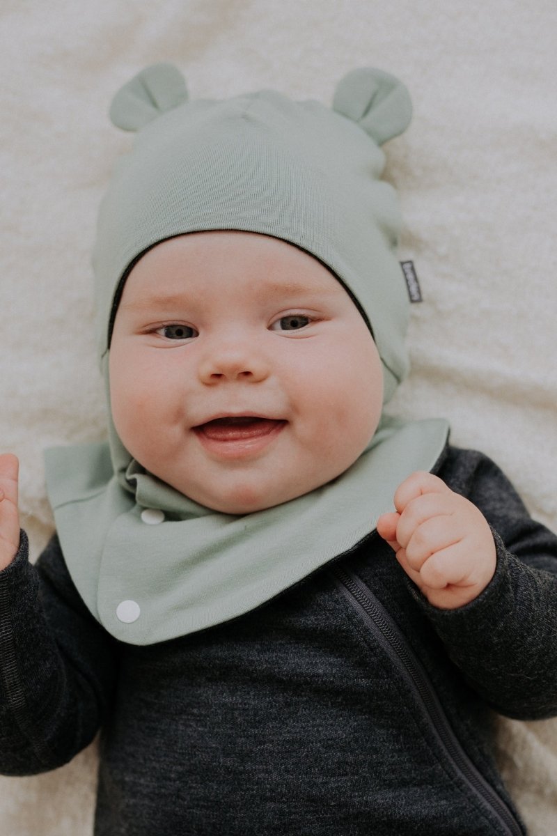 Double Cotton Baby Hooded Hat (Taison) - Tiny Tugz™
