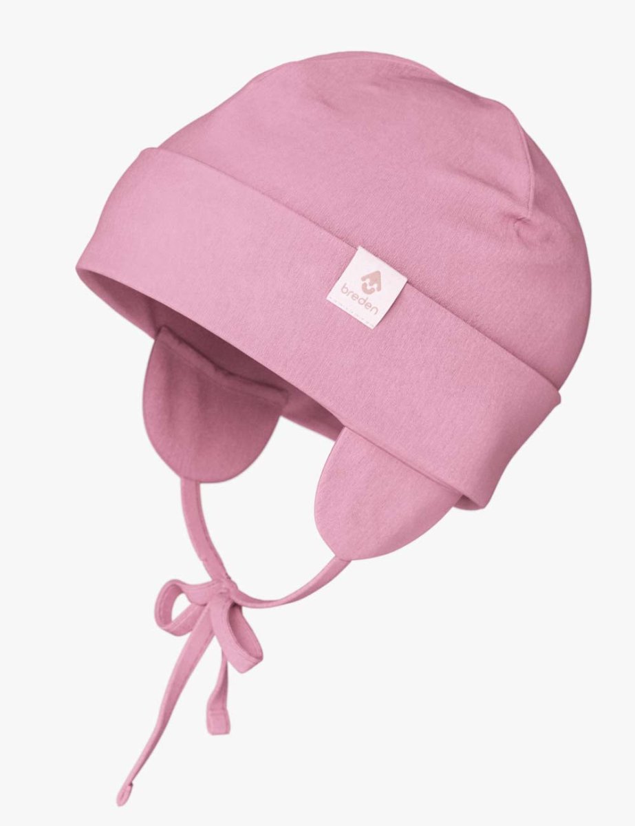 Double Cotton Baby Tie Hat (Happy) - Tiny Tugz™