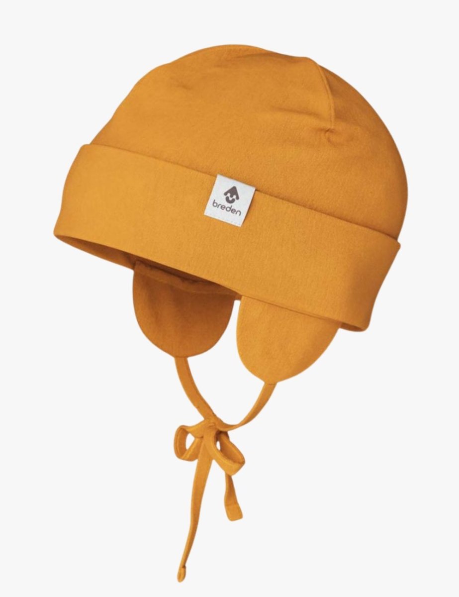 Double Cotton Baby Tie Hat (Happy) - Tiny Tugz™