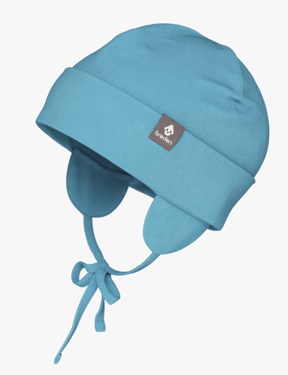 Double Cotton Baby Tie Hat (Happy) - Tiny Tugz™