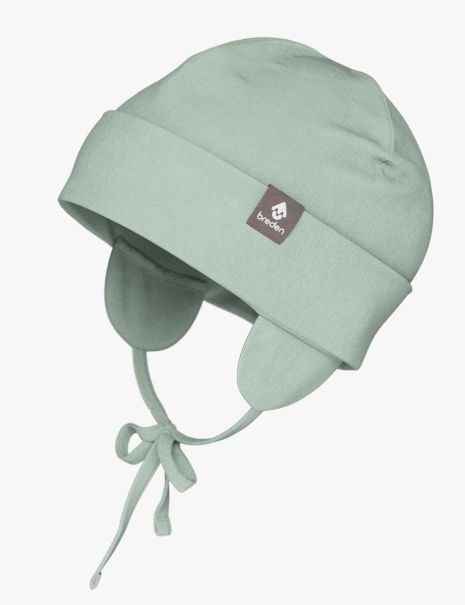 Double Cotton Baby Tie Hat (Happy) - Tiny Tugz™