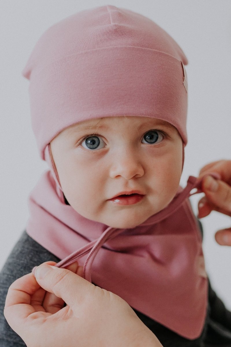Double Cotton Baby Tie Hat (Happy) - Tiny Tugz™