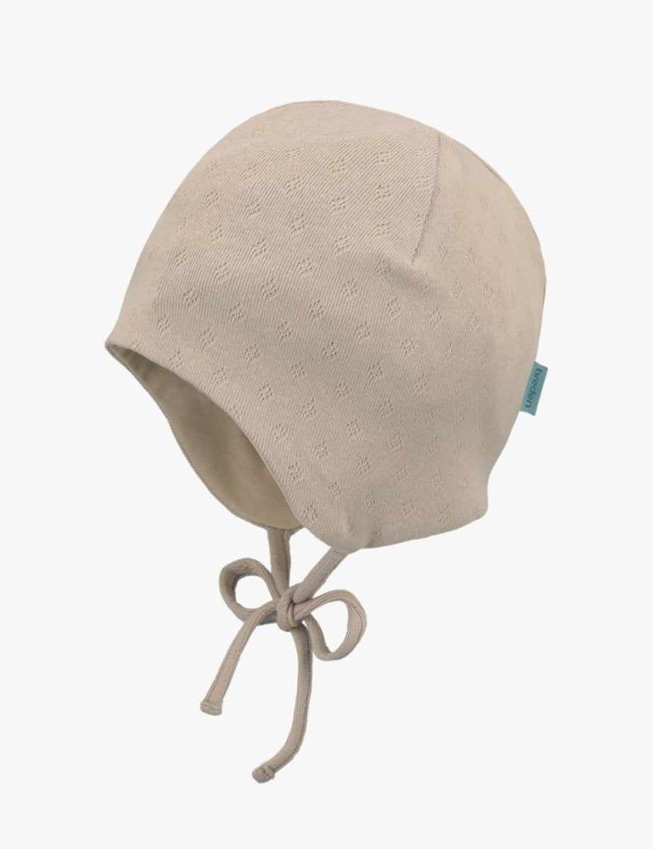 Double Cotton Baby Tie Hat (Nate) - Tiny Tugz™