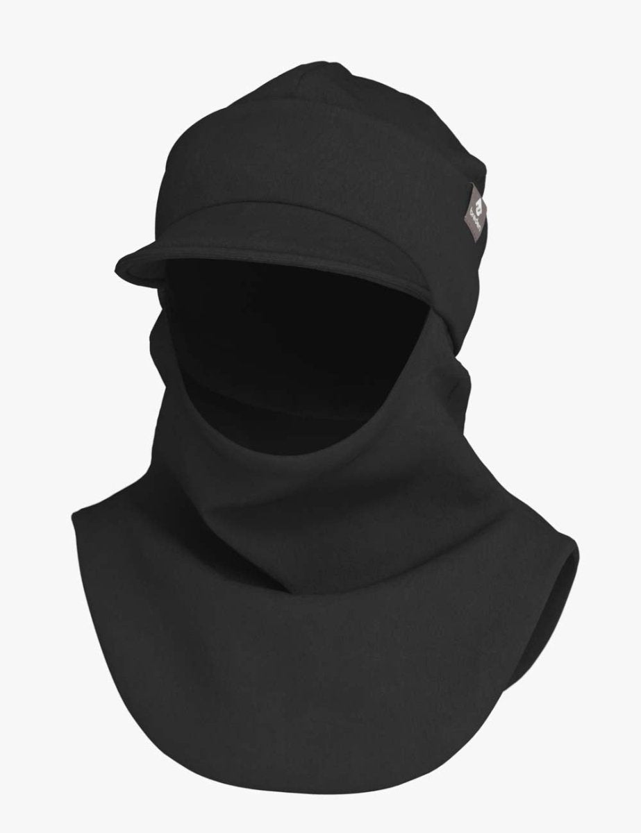 Double Cotton Toddlers & Kids Peaked Hooded Hat & Scarf (Bent) - Tiny Tugz™