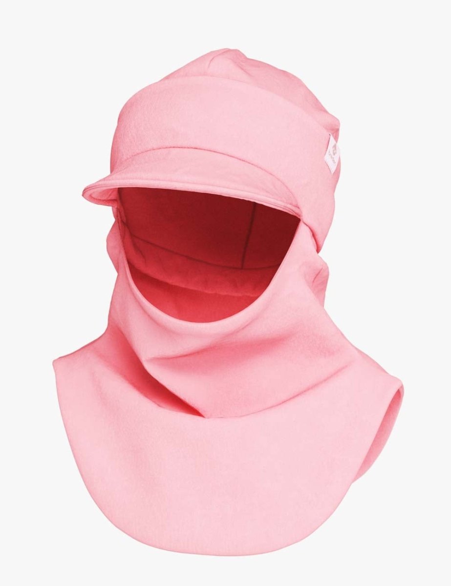 Double Cotton Toddlers & Kids Peaked Hooded Hat & Scarf (Bent) - Tiny Tugz™