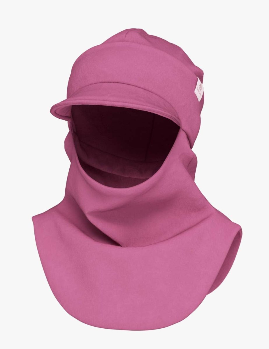 Double Cotton Toddlers & Kids Peaked Hooded Hat & Scarf (Bent) - Tiny Tugz™